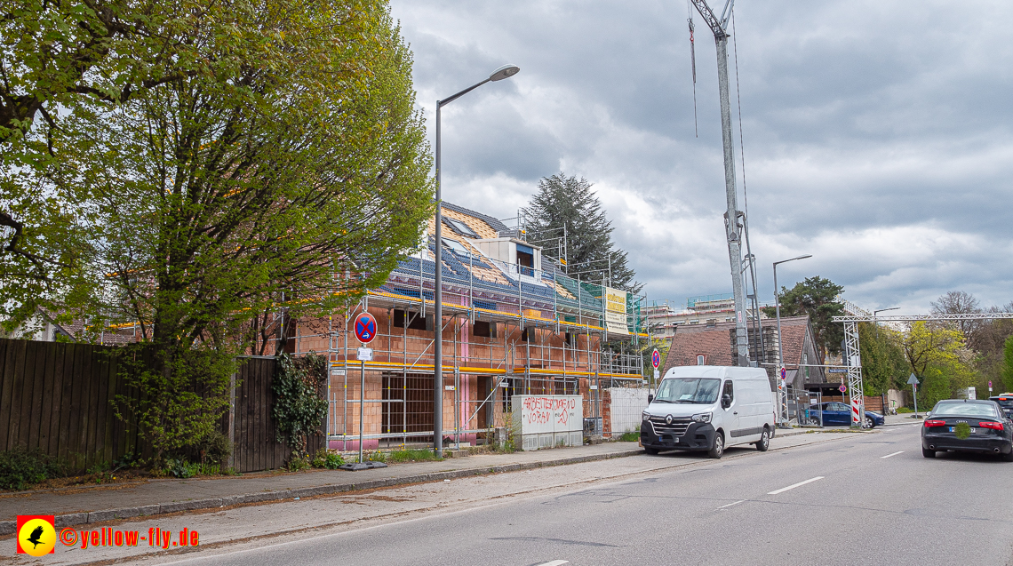 27.04.2023 - Burgfotos von der Baustell Niederalmstraße 16 in Neuperlach